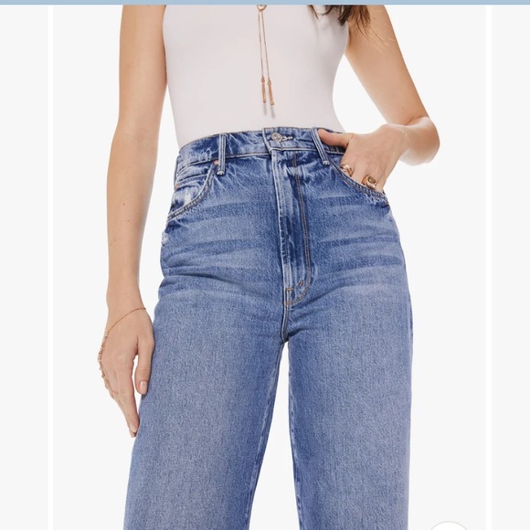 MOTHER High Waist Tunnel Vision Sneak in Take Me Higher  
Size 30 - Picture 4 of 10